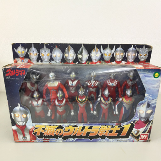 バンダイ 不滅のウルトラ戦士セット1