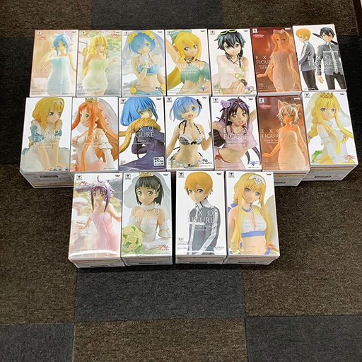 バンプレスト EXO FIGURE まとめて